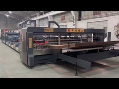 파란색 자동 접착기 고밀도의 코러브 박스 바느질